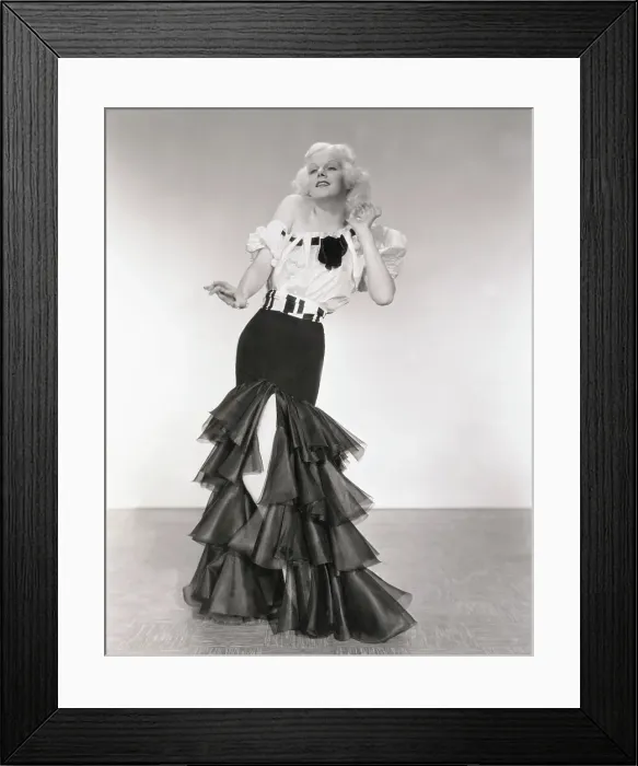 Framed Print : Actress Jean Harlow in Playful Pose in Reckless Framed Print : Actress Jean Harlow in Playful Pose in Reckless