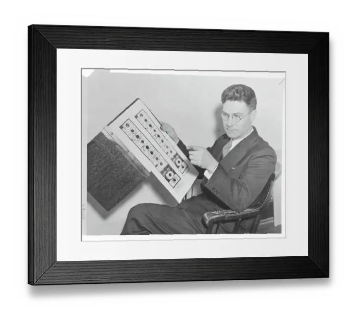 Framed Print : Handwriting Expert Testifies Framed Print : Handwriting Expert Testifies