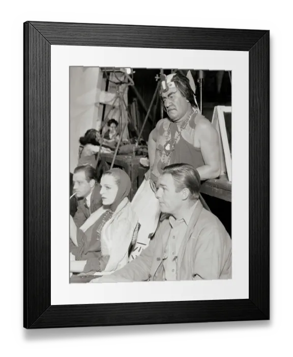 Framed Print : Actors Taking a Break Framed Print : Actors Taking a Break