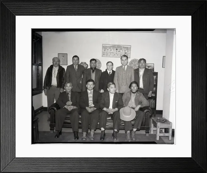 Framed Print : Members Of Navajo Tribal Council Framed Print : Members Of Navajo Tribal Council