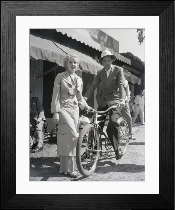 Framed Print : Ida Lupino and Howard Hughes Framed Print : Ida Lupino and Howard Hughes