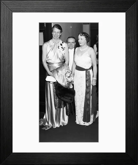 Framed Print : Eleanor Roosevelt and Millicent Willson Hearst Framed Print : Eleanor Roosevelt and Millicent Willson Hearst