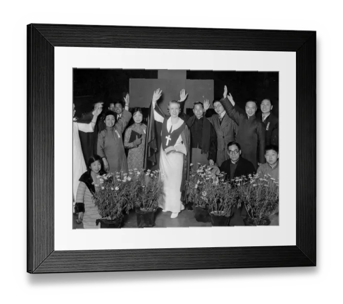 Framed Print : Chinese Missionary Work Framed Print : Chinese Missionary Work