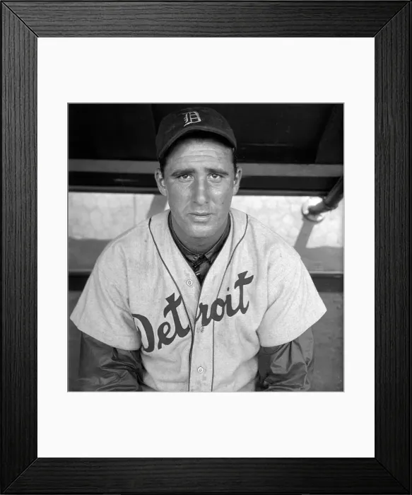 Framed Print : Detroit Tiger Hank Greenberg Framed Print : Detroit Tiger Hank Greenberg