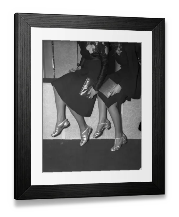 Framed Print : Spring Shoes on Parade Framed Print : Spring Shoes on Parade
