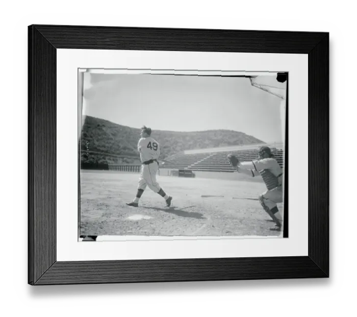 Framed Print : Portrait of Ralph Birkofer