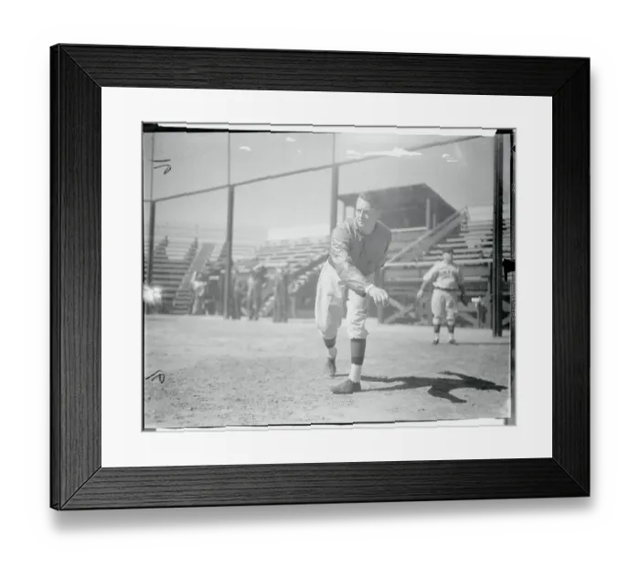 Framed Print : Portrait of Waite Hoyt