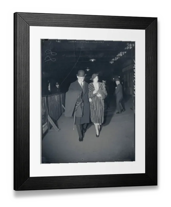 Framed Print : Portrait of John Hay Whitney and His Wife Framed Print : Portrait of John Hay Whitney and His Wife