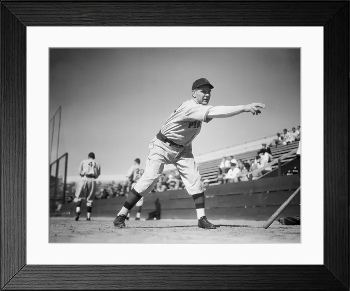 Framed Print : Mace Brown in Pitching Position