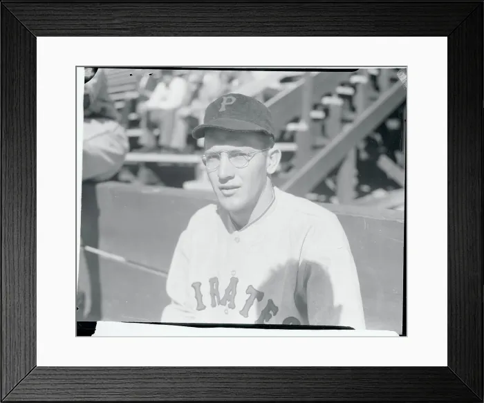 Framed Print : Portrait of Pirates Team Player Jack Salveson in Uniform Framed Print : Portrait of Pirates Team Player Jack Salveson in Uniform