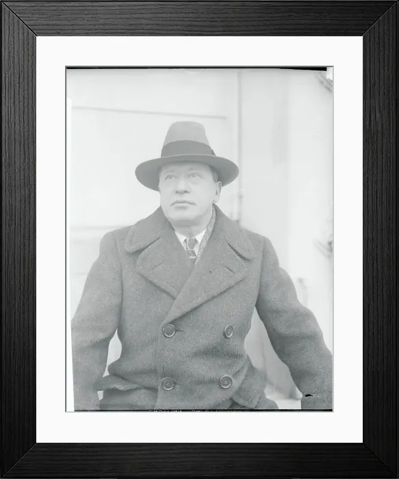 Framed Print : Portrait of George Sylvester Viereck Framed Print : Portrait of George Sylvester Viereck