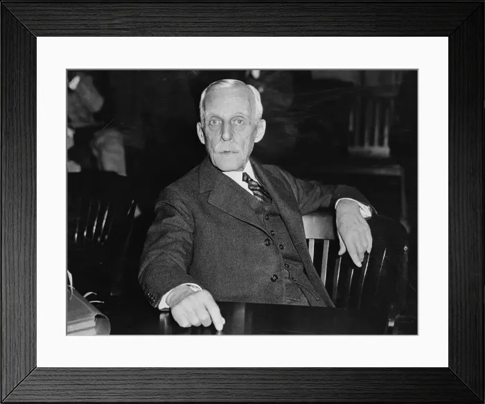 Framed Print : Portrait of Andrew W. Mellon Framed Print : Portrait of Andrew W. Mellon