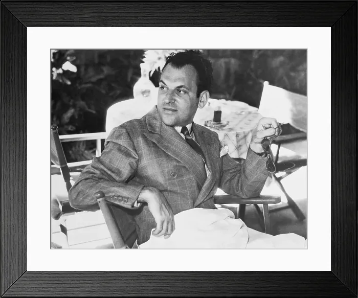 Framed Print : Moss Hart Relaxing in Hawaii Framed Print : Moss Hart Relaxing in Hawaii