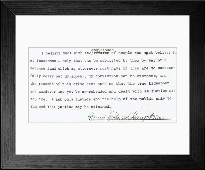 Framed Print : Appeal Against Death Sentence