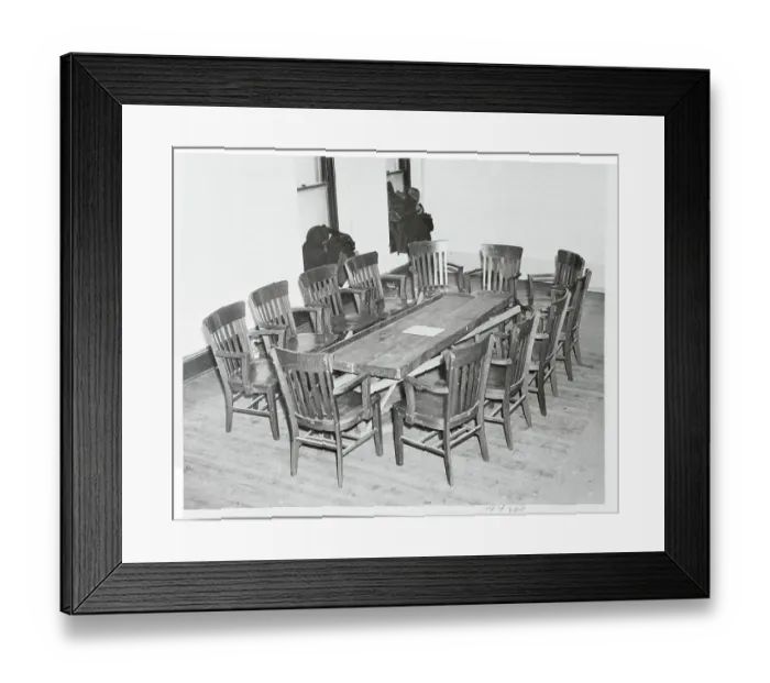 Framed Print : Jury Room Awaiting Jurors Framed Print : Jury Room Awaiting Jurors