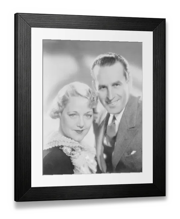 Framed Print : Harold Lloyd and Mildred Davis Framed Print : Harold Lloyd and Mildred Davis
