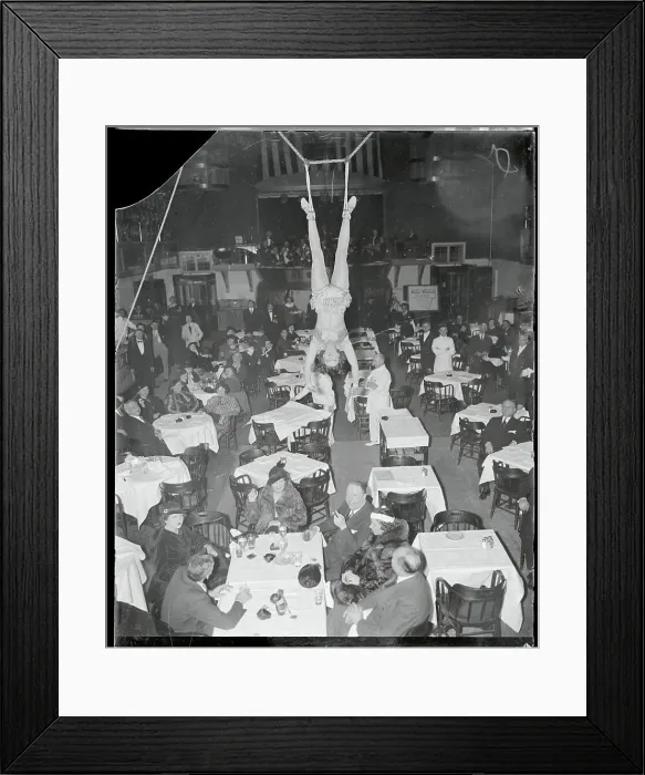 Framed Print : Hazel Williams Swinging on a Trapeze Framed Print : Hazel Williams Swinging on a Trapeze