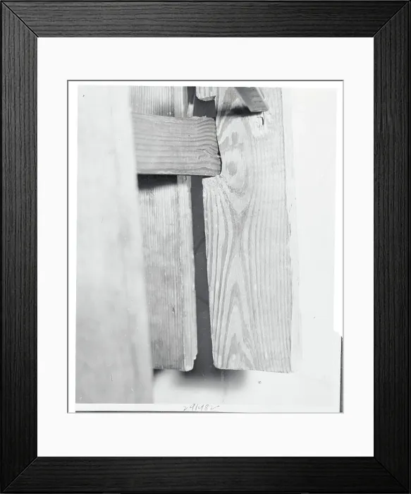 Framed Print : Evidence from Hauptmann Case Framed Print : Evidence from Hauptmann Case