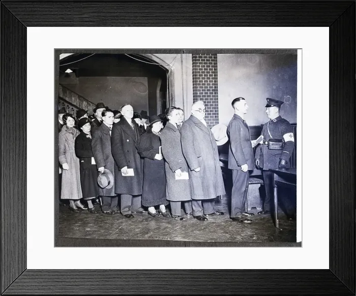 Framed Print : The Saar Plebiscite Framed Print : The Saar Plebiscite