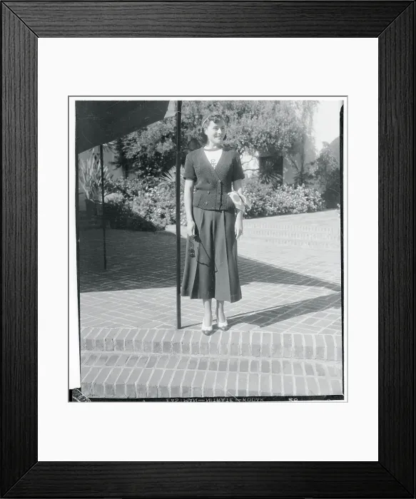 Framed Print : Portrait of Paulette Goddard Framed Print : Portrait of Paulette Goddard
