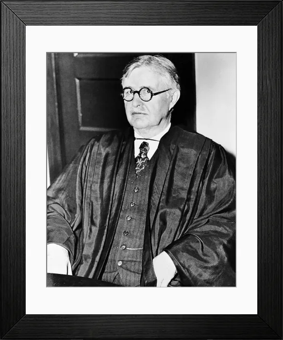 Framed Print : Judge Trenchard at the Lindbergh Trial Framed Print : Judge Trenchard at the Lindbergh Trial