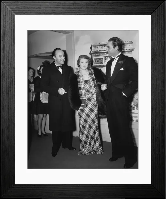 Framed Print : Movie Stars Enjoying the Trocadero Framed Print : Movie Stars Enjoying the Trocadero