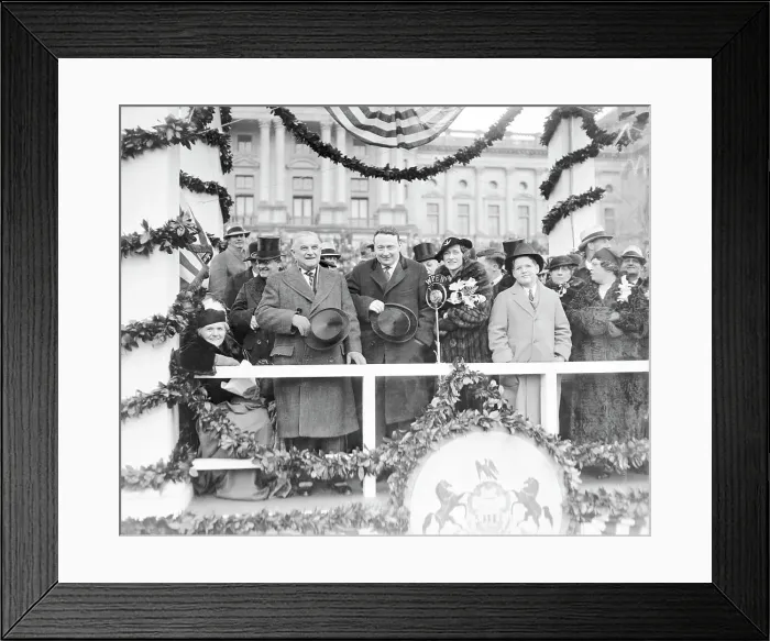 Framed Print : The Inauguration of George Earle Framed Print : The Inauguration of George Earle