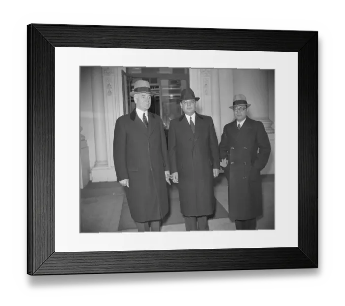Framed Print : Abelardo Rodriguez with Cordell Hull and Don Pablo Campos-Ortiz Framed Print : Abelardo Rodriguez with Cordell Hull and Don Pablo Campos-Ortiz