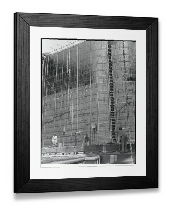 Framed Print : View of Huge Canal Structure Framed Print : View of Huge Canal Structure
