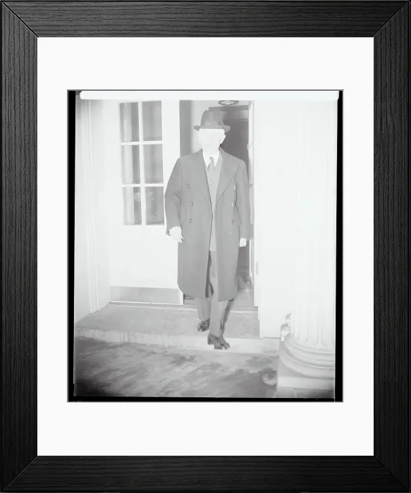 Framed Print : Portrait of Norman Davis Framed Print : Portrait of Norman Davis