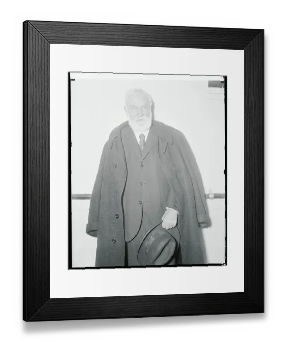 Framed Print : Portrait of Adolf Lorenz Framed Print : Portrait of Adolf Lorenz