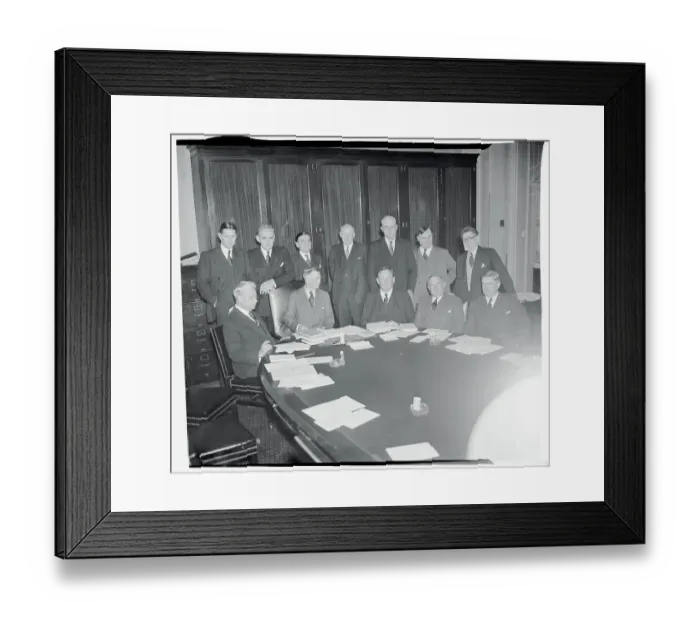 Framed Print : View of Senate Foreign Relations Committee at Conference Table Framed Print : View of Senate Foreign Relations Committee at Conference Table