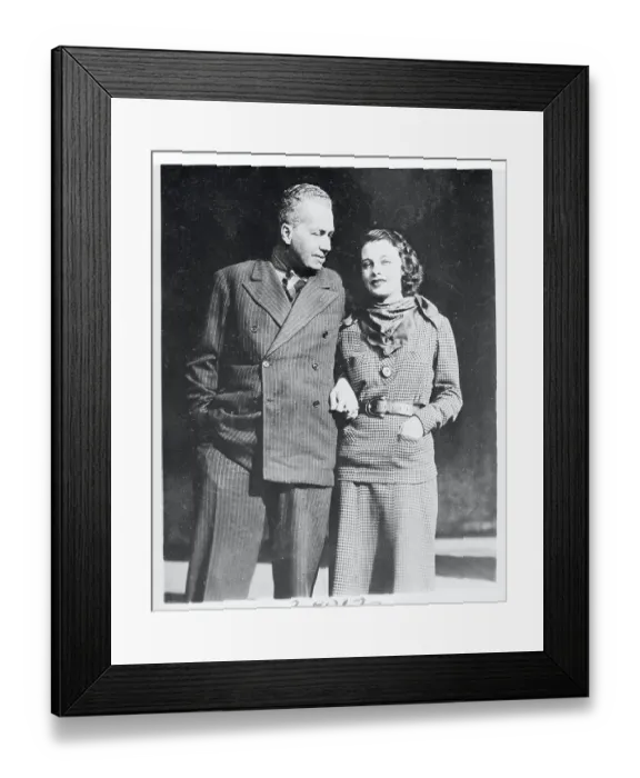Framed Print : Portrait of Cornelius Vanderbilt Jr and Wife Helen Varner Framed Print : Portrait of Cornelius Vanderbilt Jr and Wife Helen Varner