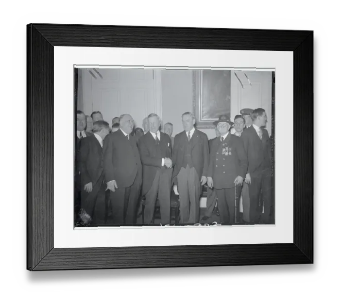 Framed Print : Eugene Foss; Joseph B. Ely and James M Curley Framed Print : Eugene Foss; Joseph B. Ely and James M Curley