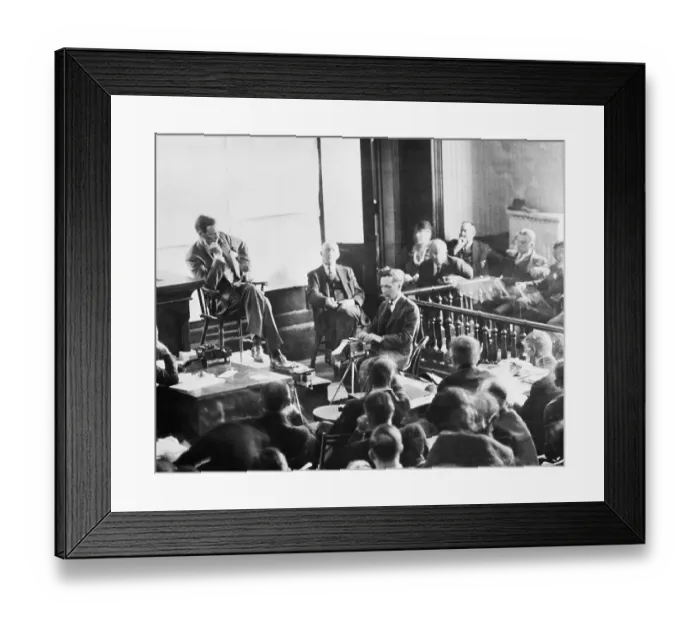 Framed Print : Lindbergh Takes Witness Stand Framed Print : Lindbergh Takes Witness Stand
