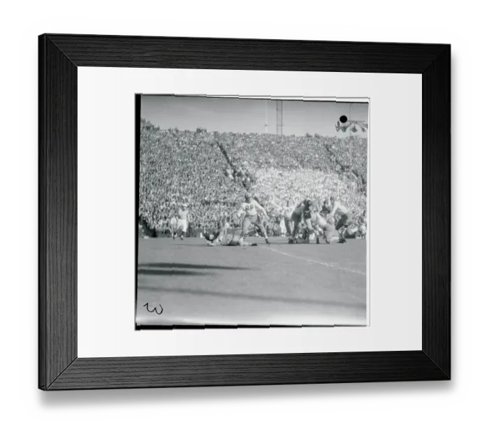 Framed Print : Bobby Grayson Running with Ball Framed Print : Bobby Grayson Running with Ball
