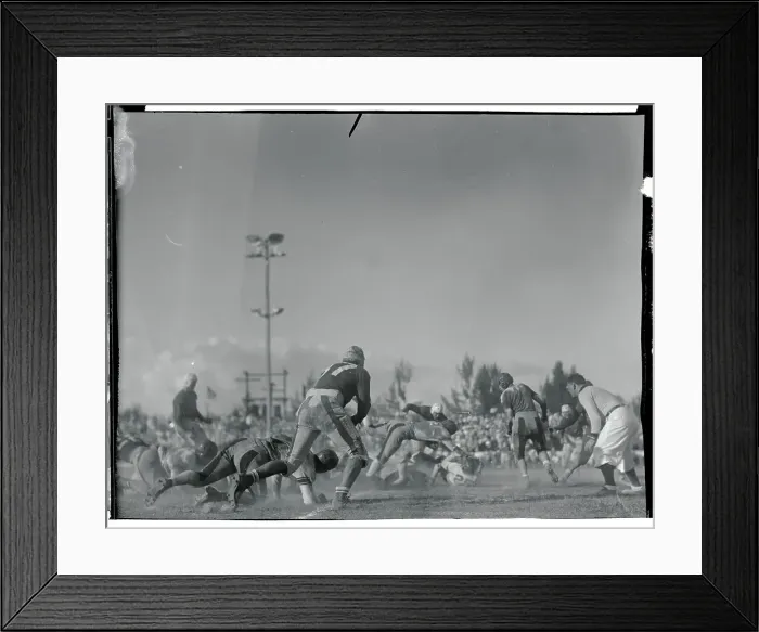 Framed Print : University of Miami Running Play Framed Print : University of Miami Running Play