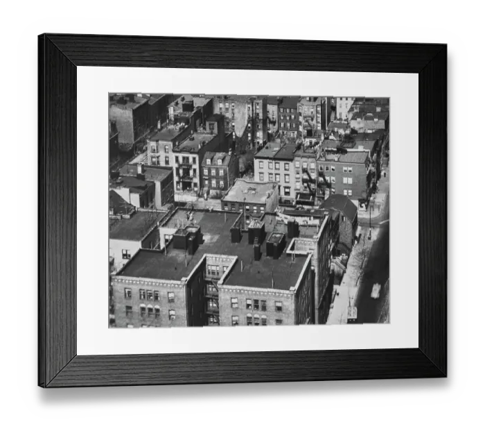 Framed Print : Manhattan Rooftops Framed Print : Manhattan Rooftops