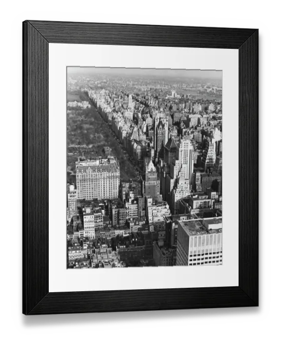 Framed Print : Central Park & Fifth Avenue, NYC Framed Print : Central Park & Fifth Avenue, NYC