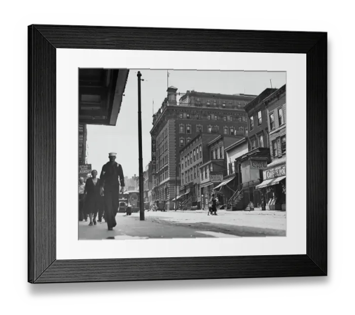 Framed Print : Sands Street Navy YMCA, Brooklyn Framed Print : Sands Street Navy YMCA, Brooklyn