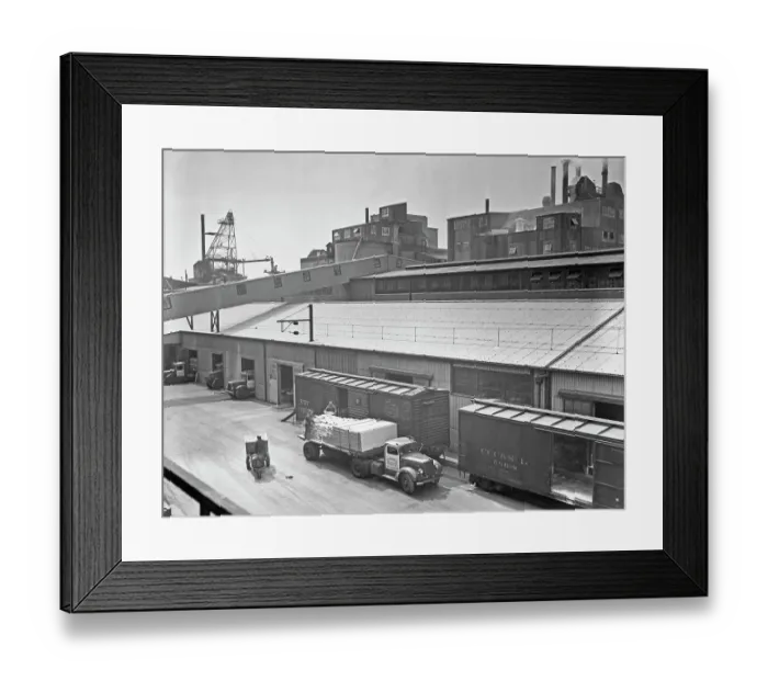 Framed Print : National Gypsum Company, Bronx Framed Print : National Gypsum Company, Bronx