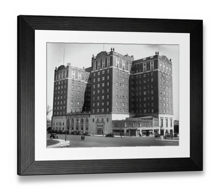 Framed Print : Concourse Plaza Hotel, Bronx, NYC Framed Print : Concourse Plaza Hotel, Bronx, NYC