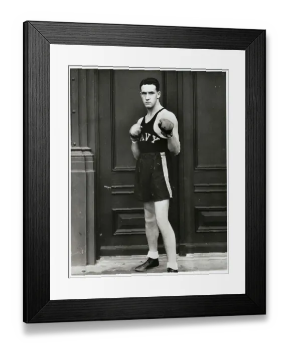 Framed Print : Naval Academy Boxer E. A. Michael Framed Print : Naval Academy Boxer E. A. Michael
