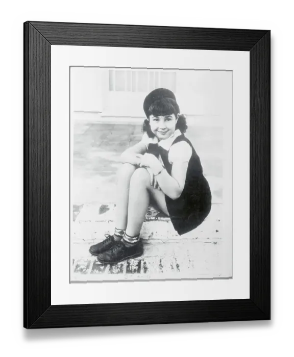 Framed Print : Eight Year Old Fox Film Player Jane Withers Framed Print : Eight Year Old Fox Film Player Jane Withers