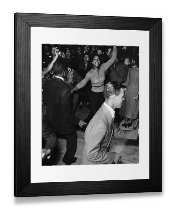 Framed Print : Dancers at a Harlem Nightclub Framed Print : Dancers at a Harlem Nightclub