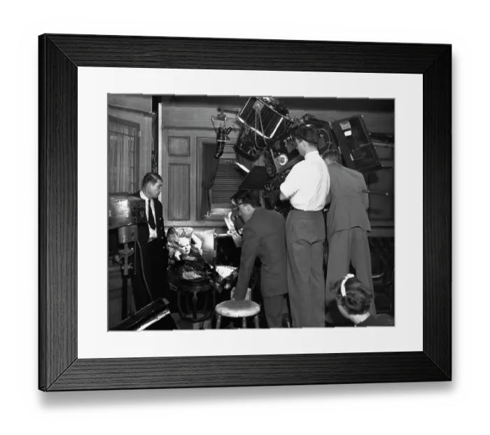 Framed Print : Mae West During Filming Framed Print : Mae West During Filming