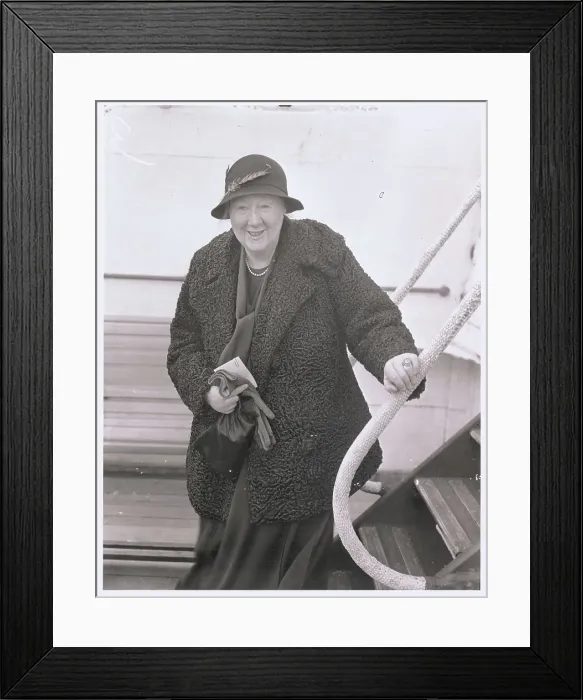 Framed Print : Portrait of Belloc Lowndes