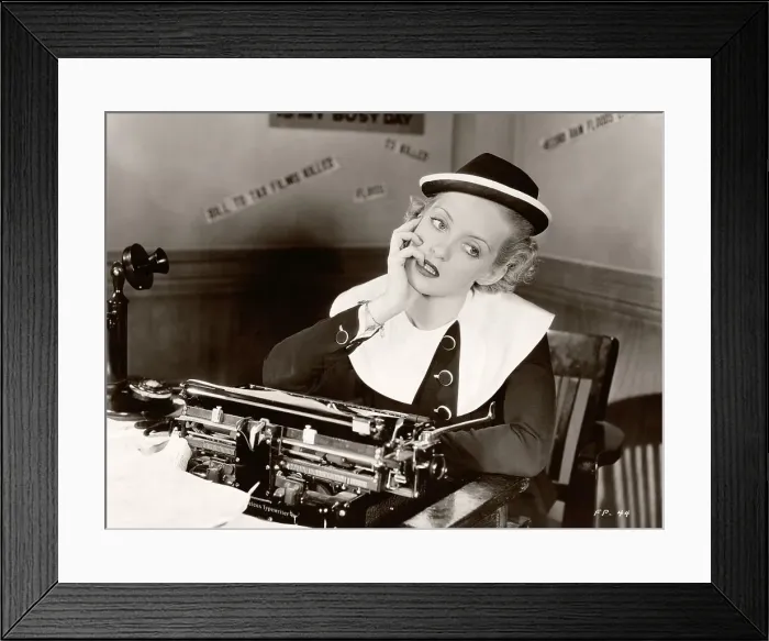 Framed Print : Scene From Front Page Woman With Bette Davis Framed Print : Scene From Front Page Woman With Bette Davis