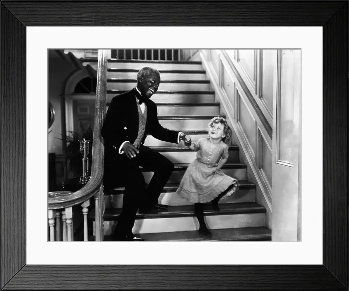 Framed Print : Bill Robinson and Shirley Temple in The Little Colonel Framed Print : Bill Robinson and Shirley Temple in The Little Colonel