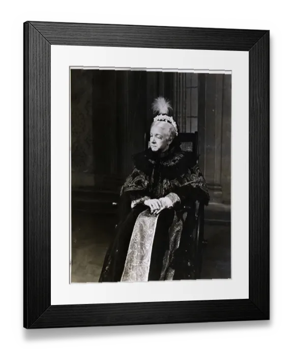 Framed Print : Helen Hayes as Queen Victoria Framed Print : Helen Hayes as Queen Victoria